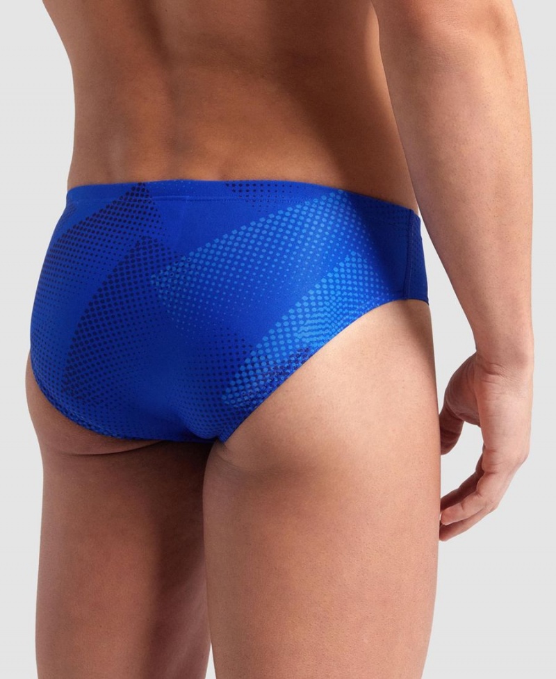 Slip de Bain Arena Halftone Bleu Homme | IAT-93188683