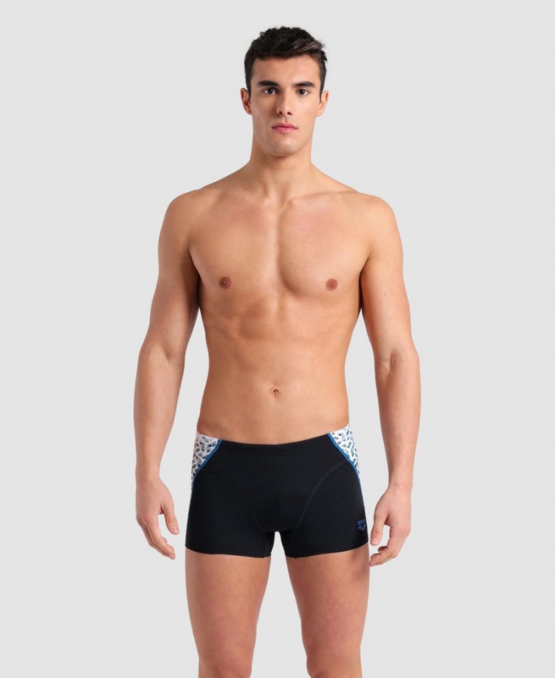 Slip de Bain Arena Planet D'eau Noir Multicolore Homme | EFH-42642526