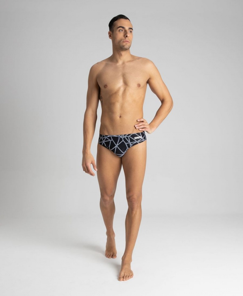 Slip de Bain Arena Carbonics Pro Noir Blanche Homme | HCF-63320852