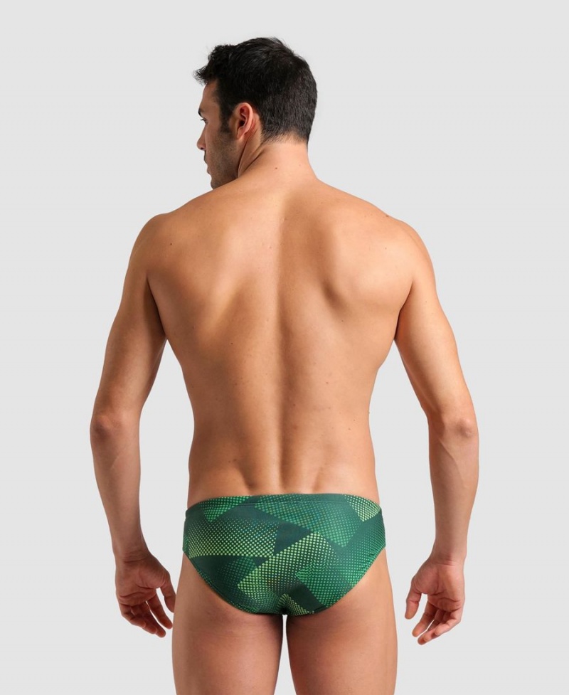 Slip de Bain Arena Halftone Vert Homme | MTT-41334460