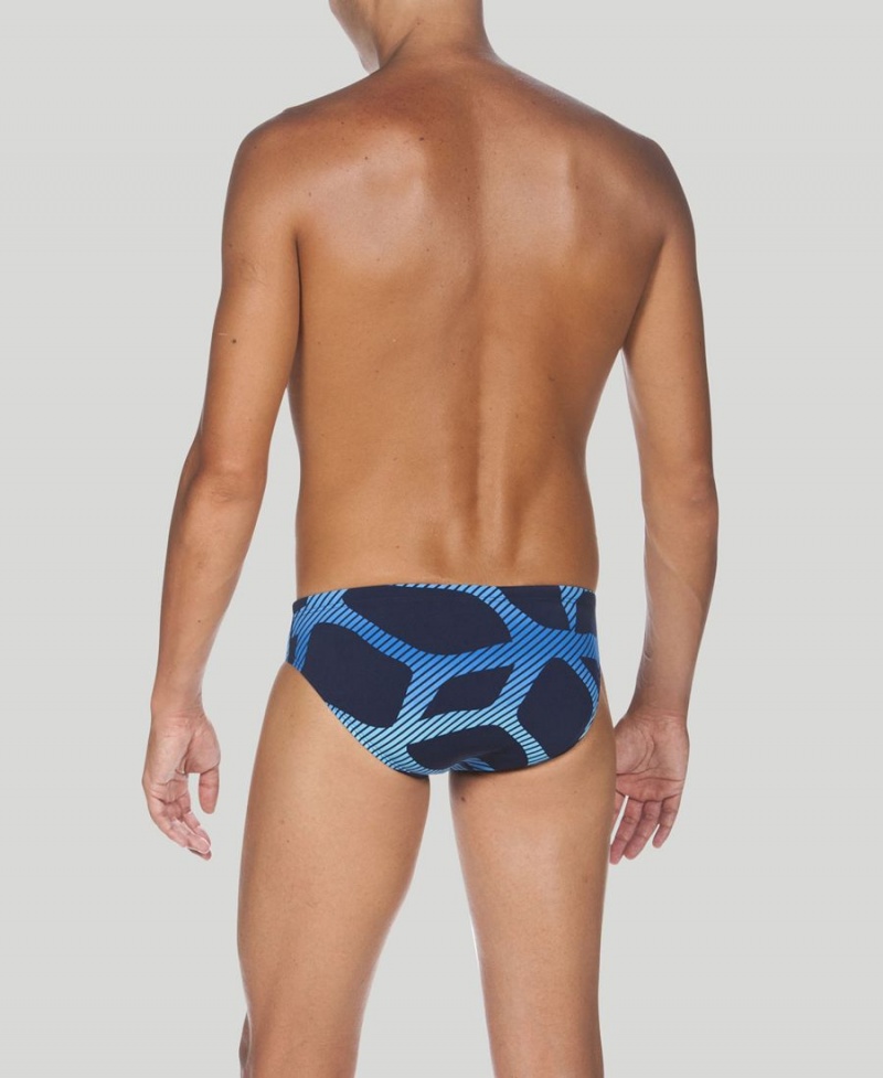 Slip de Bain Arena Spider Bleu Marine Homme | KEB-18865639