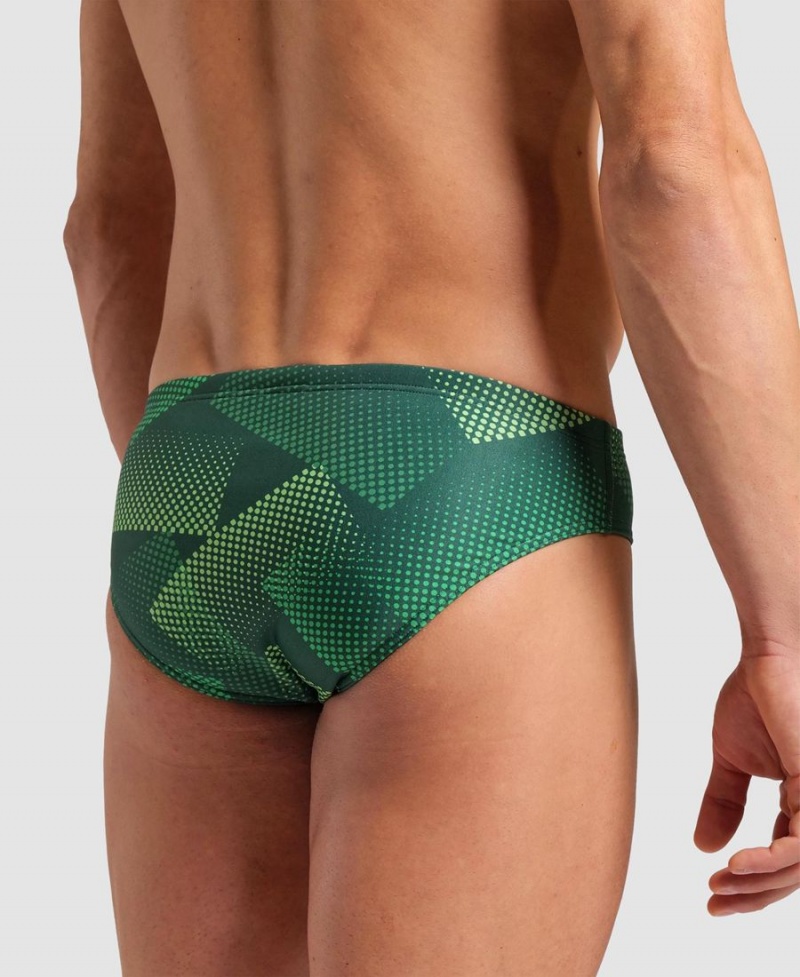 Slip de Bain Arena Halftone Vert Homme | MTT-41334460