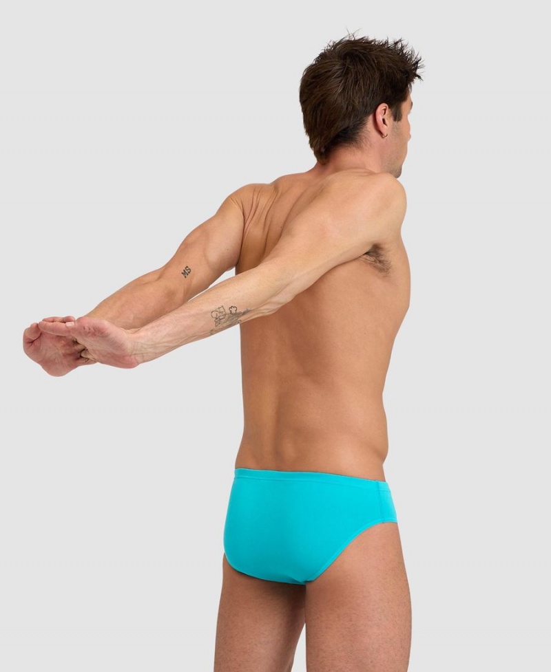 Slip de Bain Arena Team Solid Turquoise Homme | NMQ-26349788