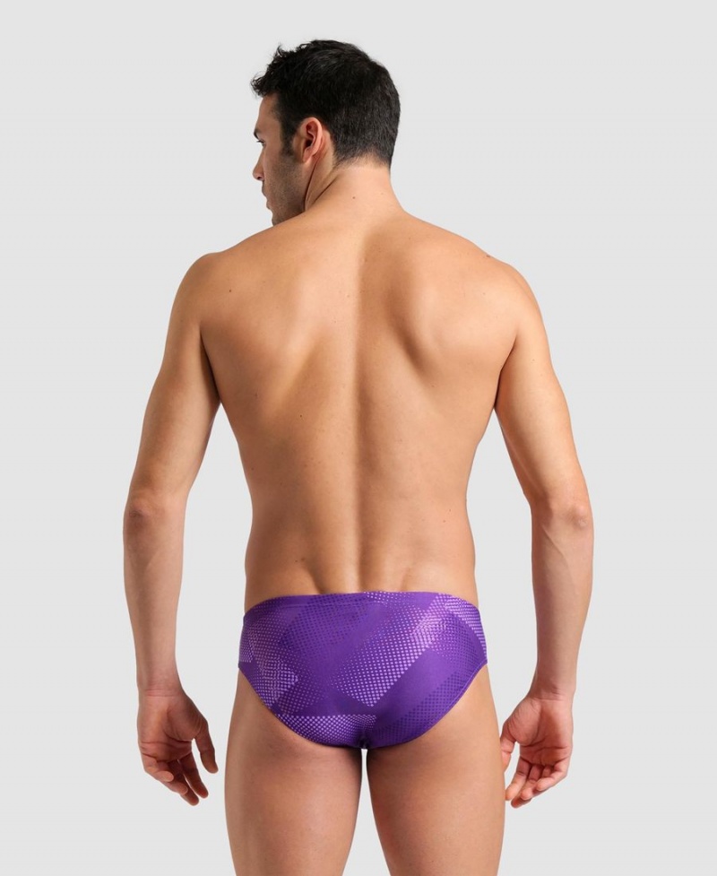 Slip de Bain Arena Halftone Violette Homme | NEU-99190124