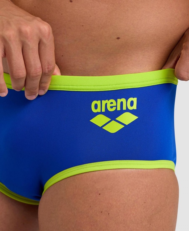 Slip de Bain Arena One Big Logo Bleu Vert Homme | OXD-69306530