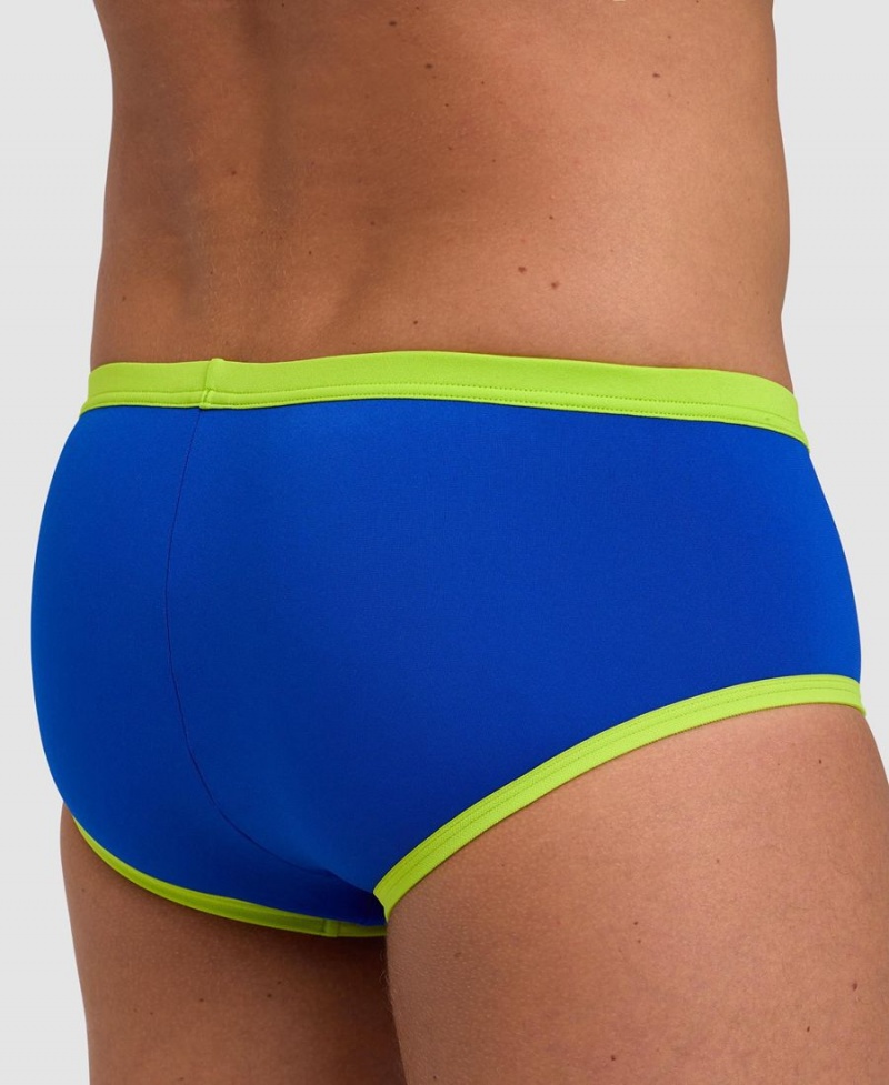 Slip de Bain Arena One Big Logo Bleu Vert Homme | OXD-69306530