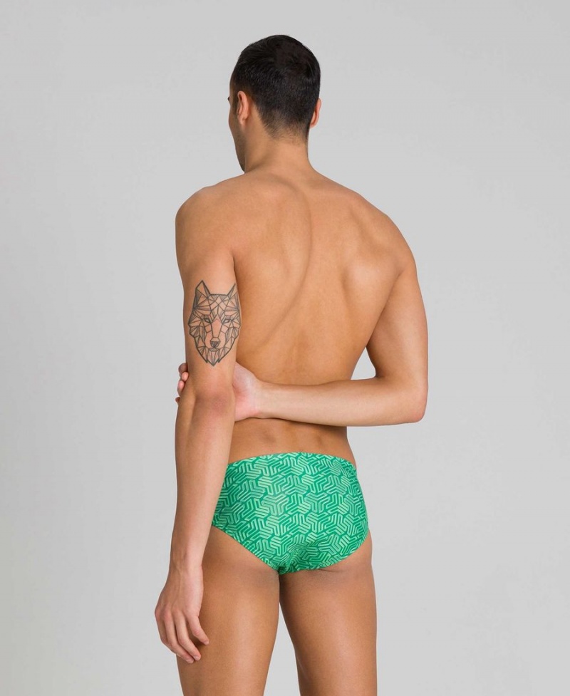 Slip de Bain Arena Kikko Vert Homme | UVX-87175576