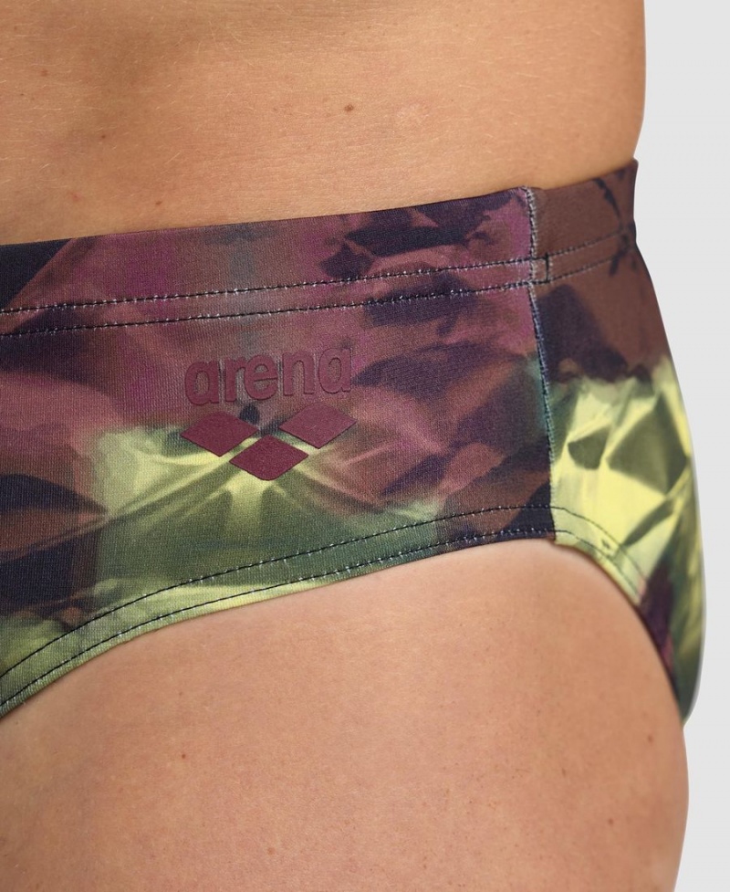 Slip de Bain Arena Hero Camo Rouge Multicolore Homme | PAG-78389587