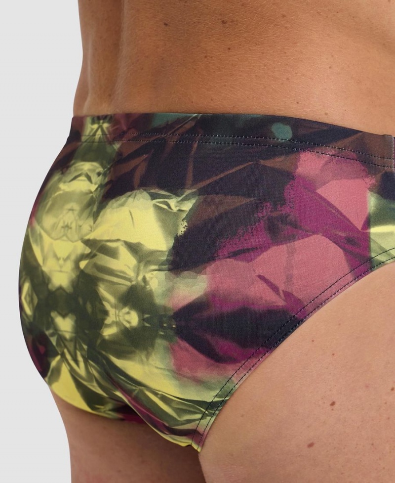 Slip de Bain Arena Hero Camo Rouge Multicolore Homme | PAG-78389587