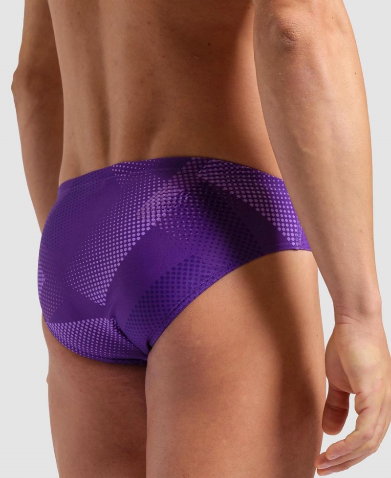 Slip de Bain Arena Halftone Violette Homme | NEU-99190124