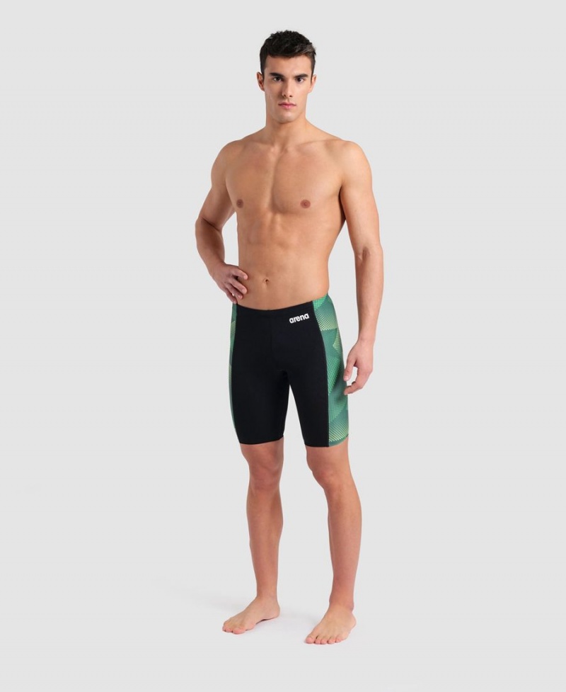 Jammer Arena Halftone Noir Vert Homme | ZWE-50783955