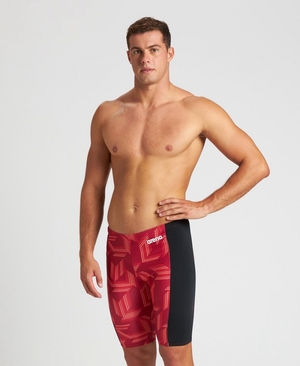 Jammer Arena Puzzled Noir Rouge Multicolore Homme | DWJ-10368099