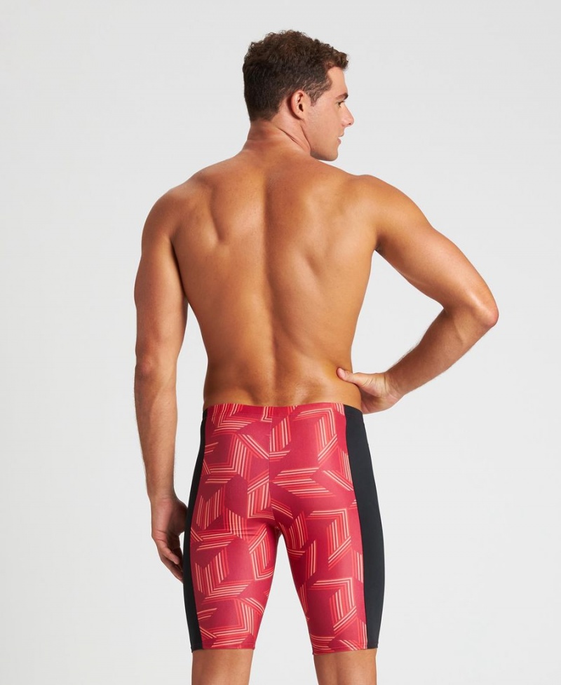 Jammer Arena Puzzled Noir Rouge Multicolore Homme | DWJ-10368099