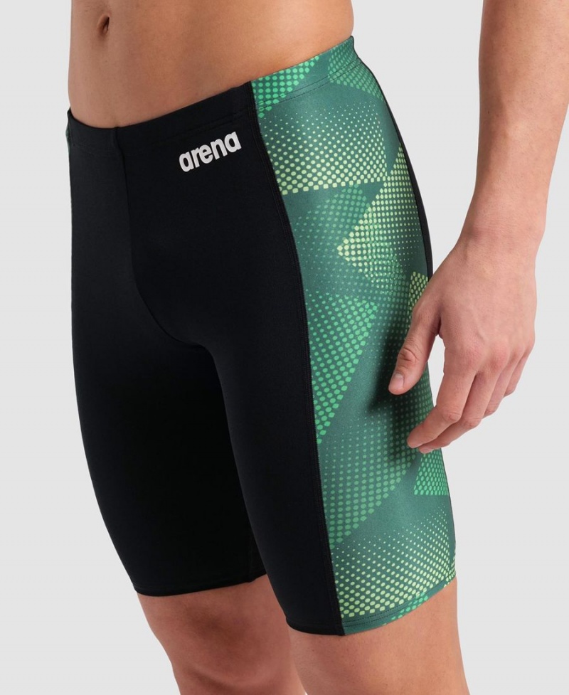 Jammer Arena Halftone Noir Vert Homme | ZWE-50783955