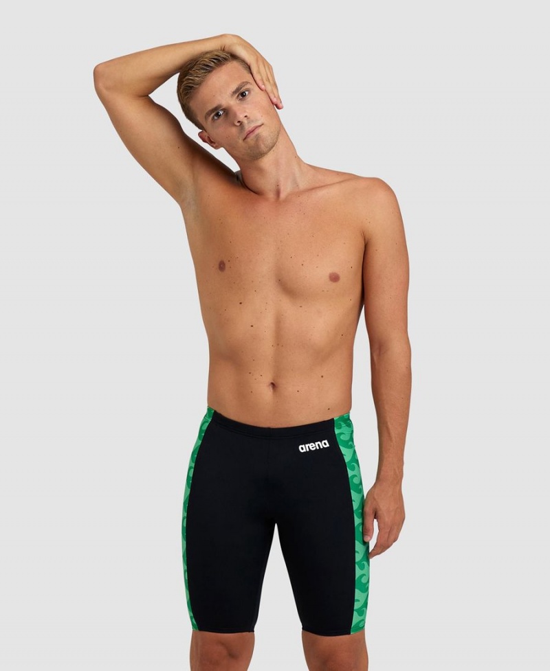 Jammer Arena Ride The Wave Noir Vert Homme | YGR-02248207