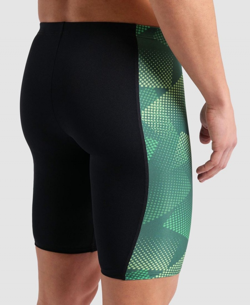 Jammer Arena Halftone Noir Vert Homme | ZWE-50783955