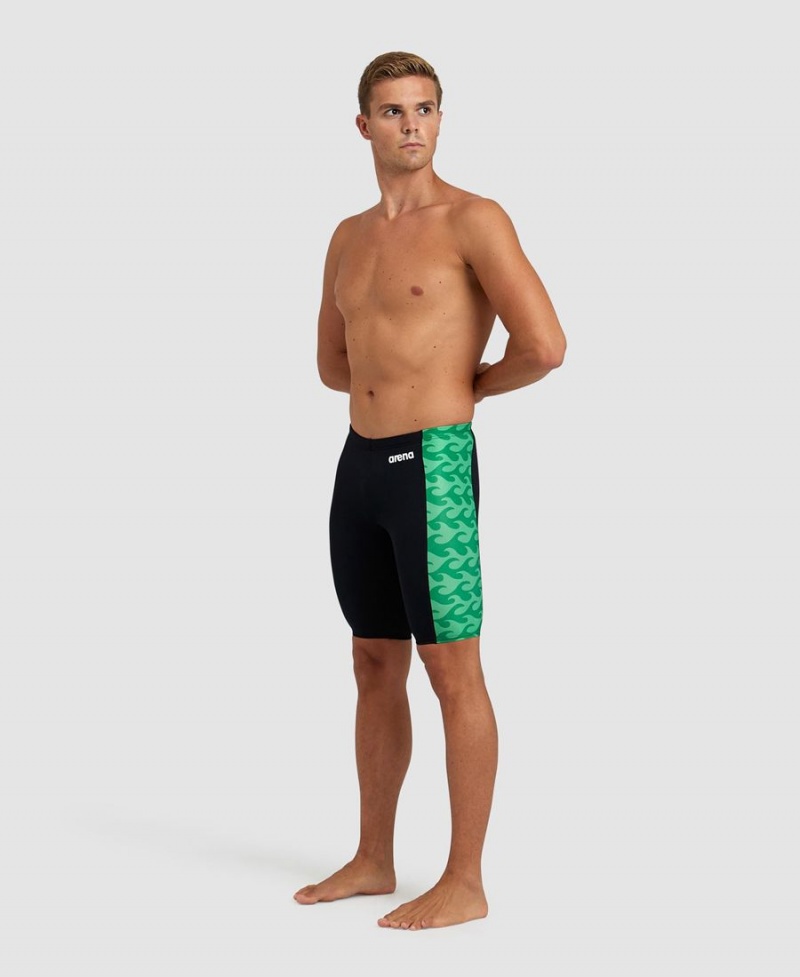 Jammer Arena Ride The Wave Noir Vert Homme | YGR-02248207