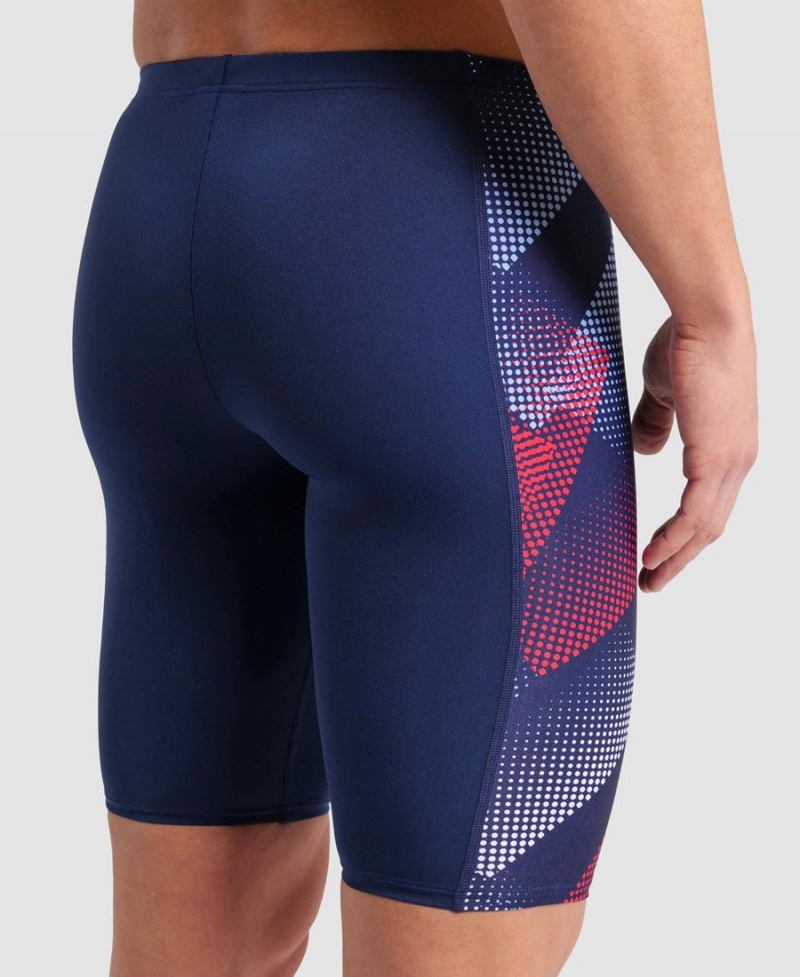 Jammer Arena Halftone Bleu Marine Rouge Blanche Homme | VTQ-82859980