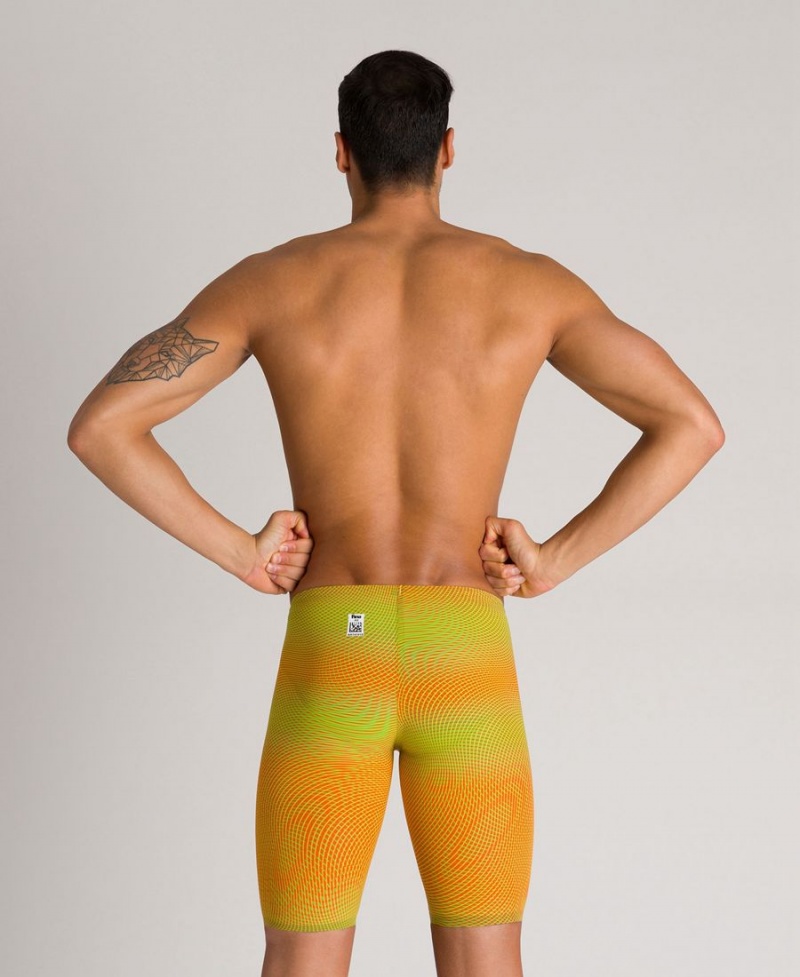 Jammer Arena Powerskin Carbon Air 2 Vert Orange Homme | EMW-23149395