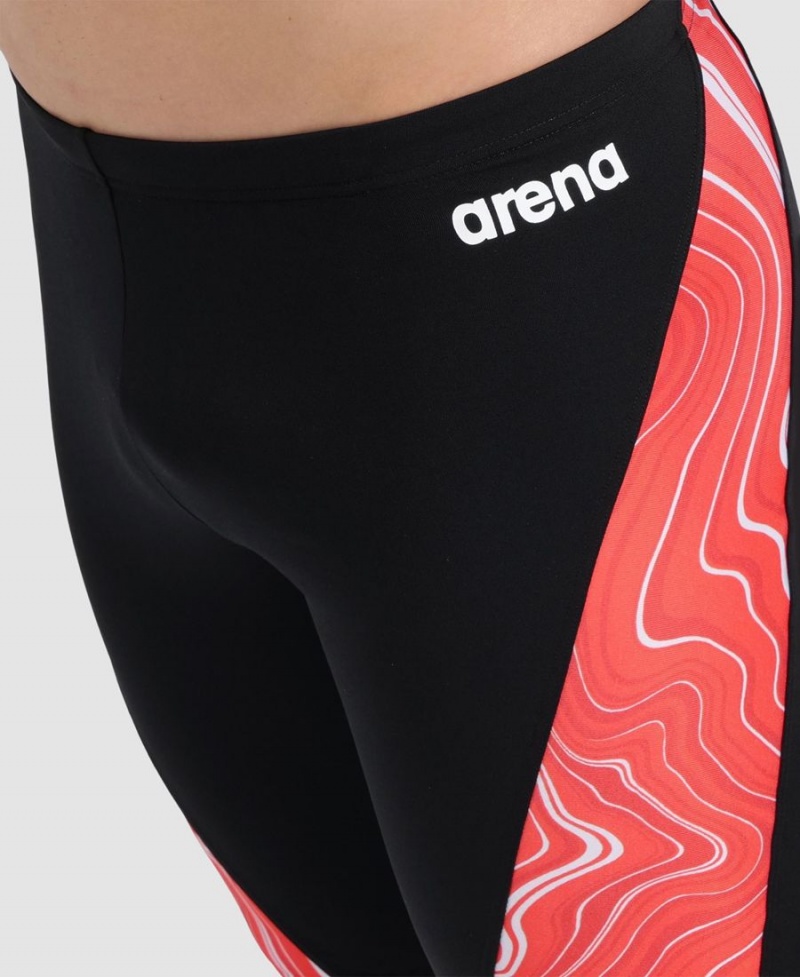 Jammer Arena Marbled Noir Rouge Multicolore Homme | ZXC-14495751