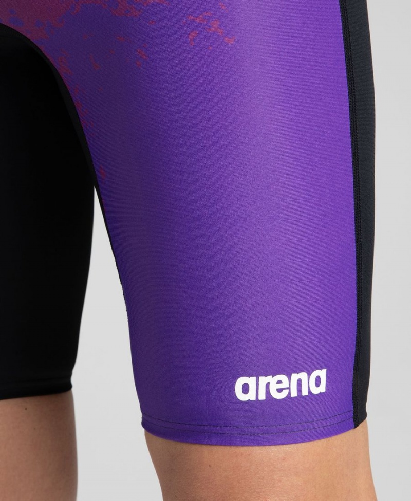 Jammer Arena Spraypaint Violette Noir Homme | QJG-28386231