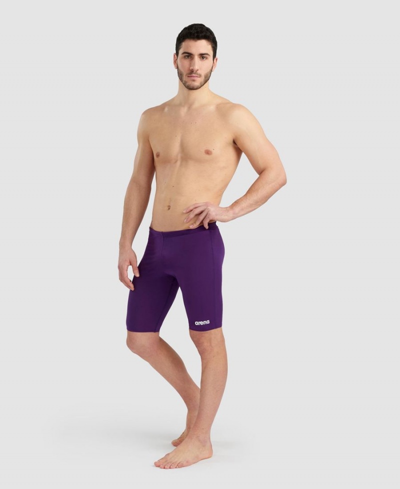 Jammer Arena Team Solid Violette Blanche Homme | SJC-00160458