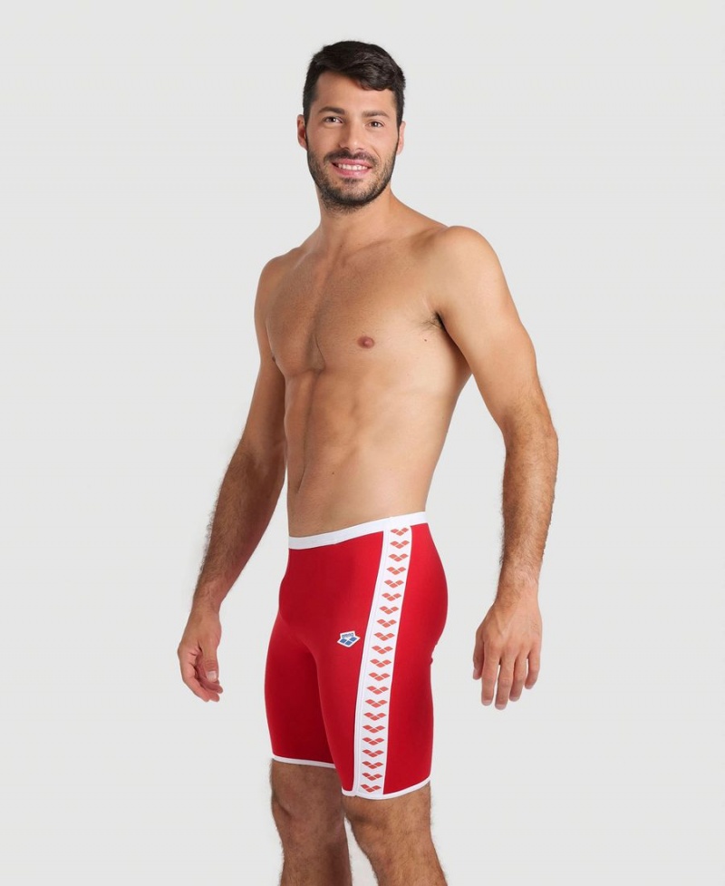 Jammer Arena Icons Solid Rouge Blanche Homme | VKD-74025173