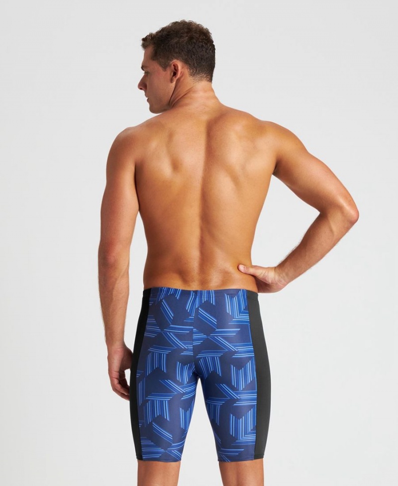 Jammer Arena Puzzled Noir Bleu Marine Multicolore Homme | LXE-51150053