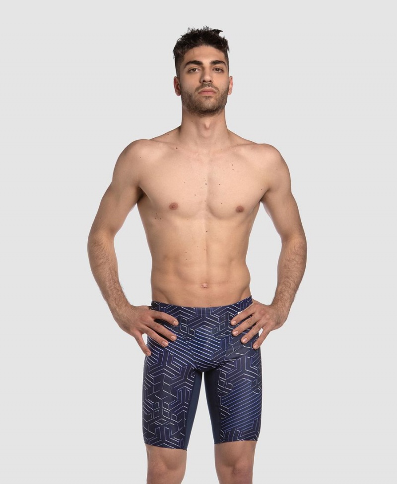 Jammer Arena Kikko Pro Bleu Marine Blanche Homme | LOT-26766228