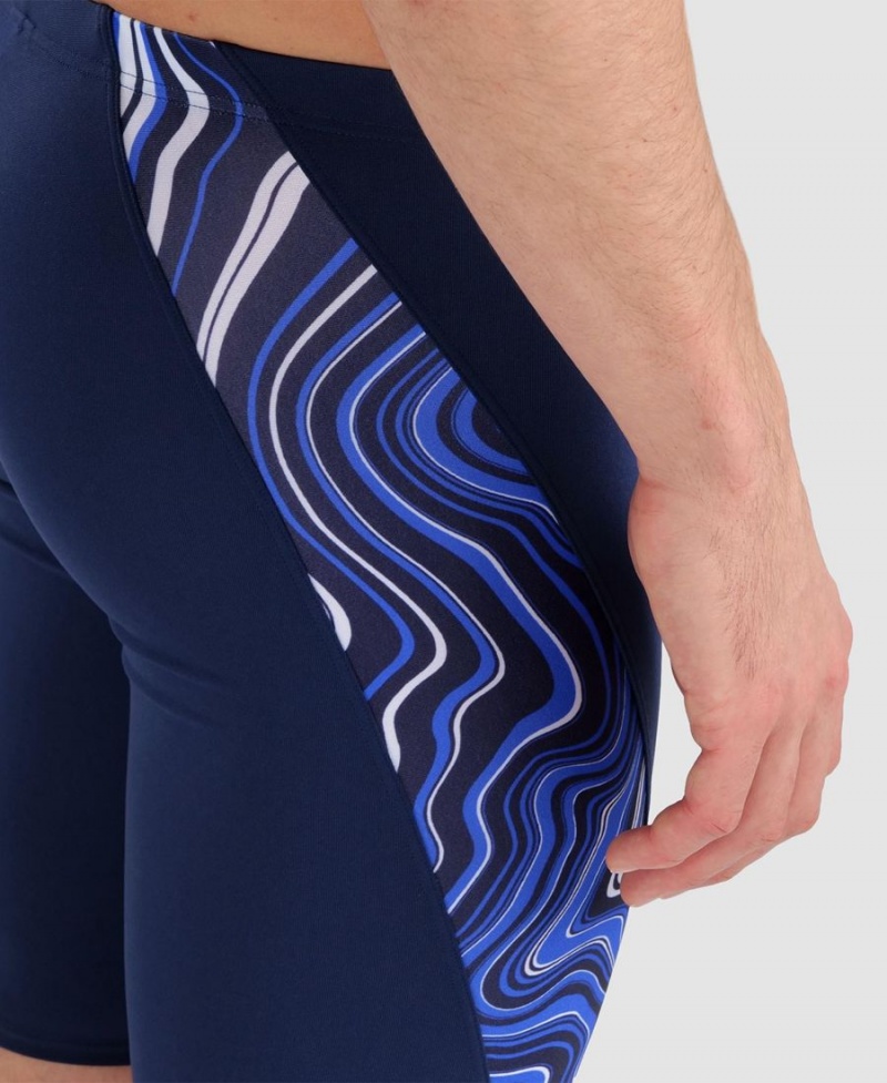 Jammer Arena Marbled Bleu Marine Multicolore Homme | PGZ-60853093