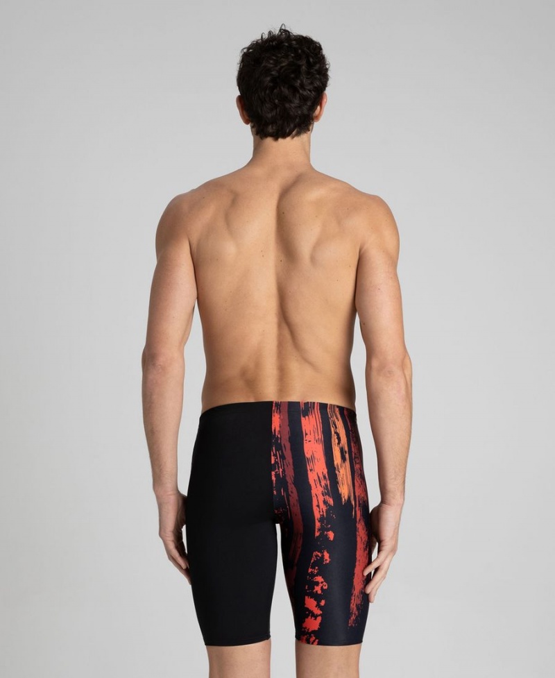 Jammer Arena Team Painted Stripes Noir Rouge Homme | JWJ-09800338