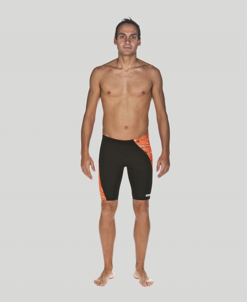 Jammer Arena D'eau Noir Orange Homme | UYQ-18226647