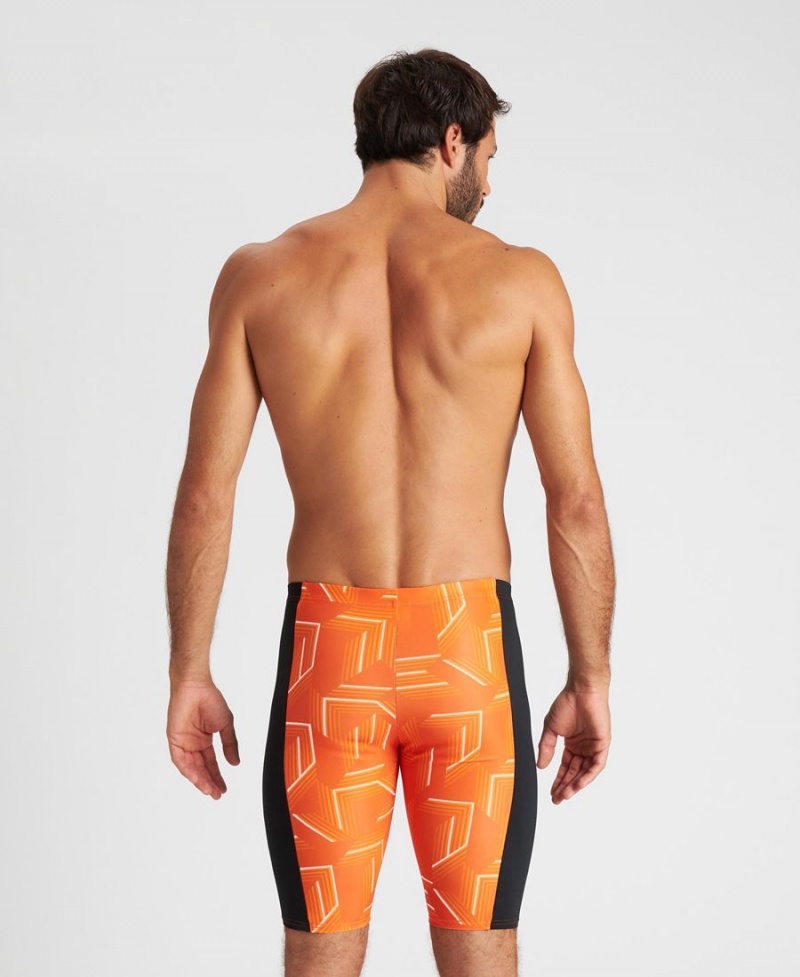 Jammer Arena Puzzled Noir Orange Multicolore Homme | JDN-94801822