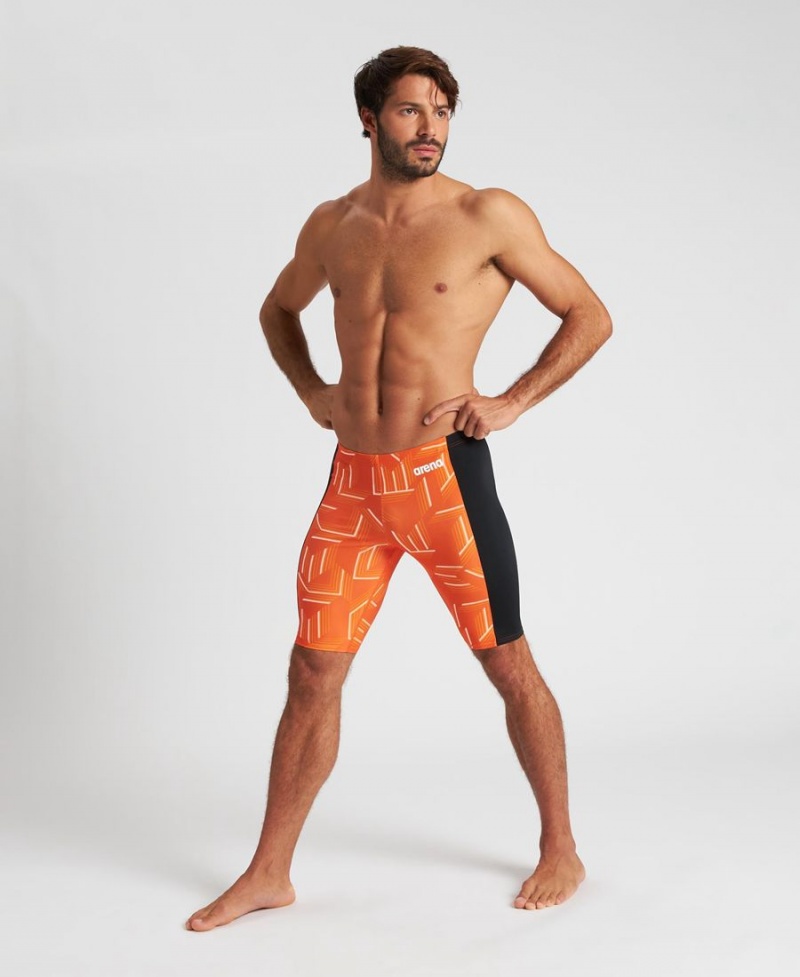 Jammer Arena Puzzled Noir Orange Multicolore Homme | JDN-94801822