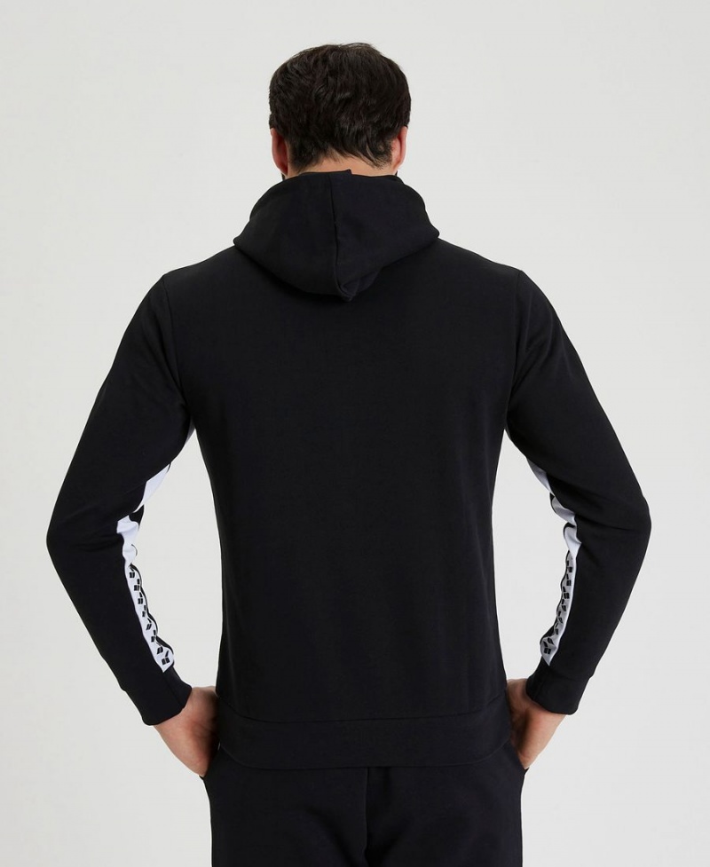 Sweatshirt Arena Icons Solid Encapuchonné Noir Homme | OJW-31294547