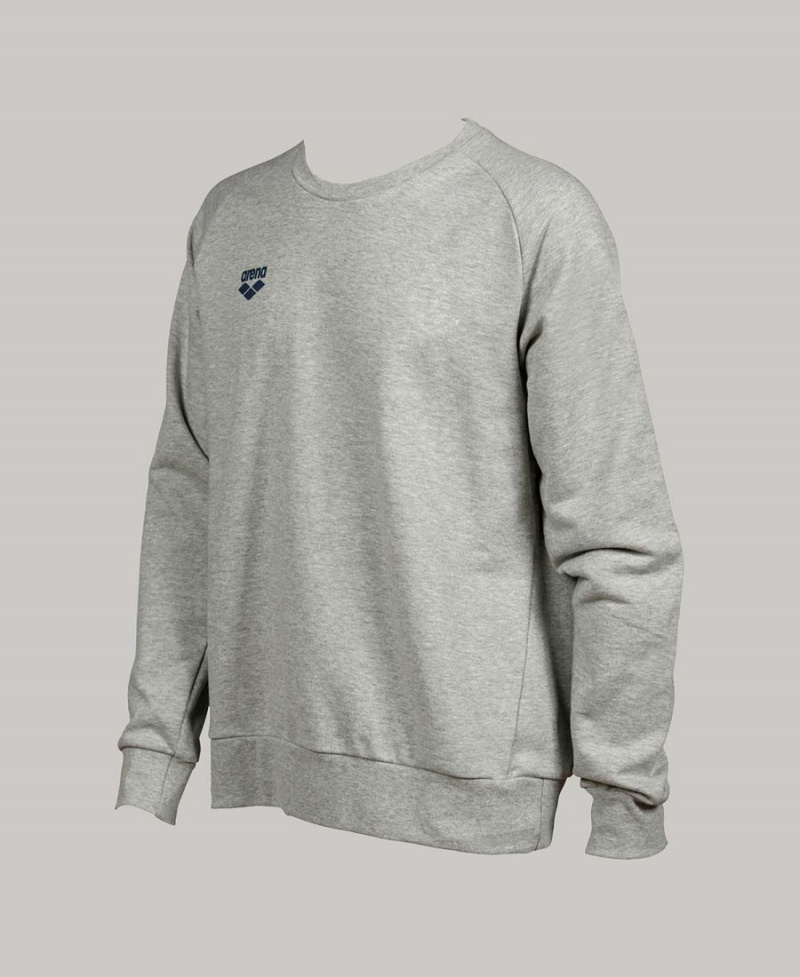 Sweatshirt Arena Essential Crewneck Grise Homme | SZZ-91595254