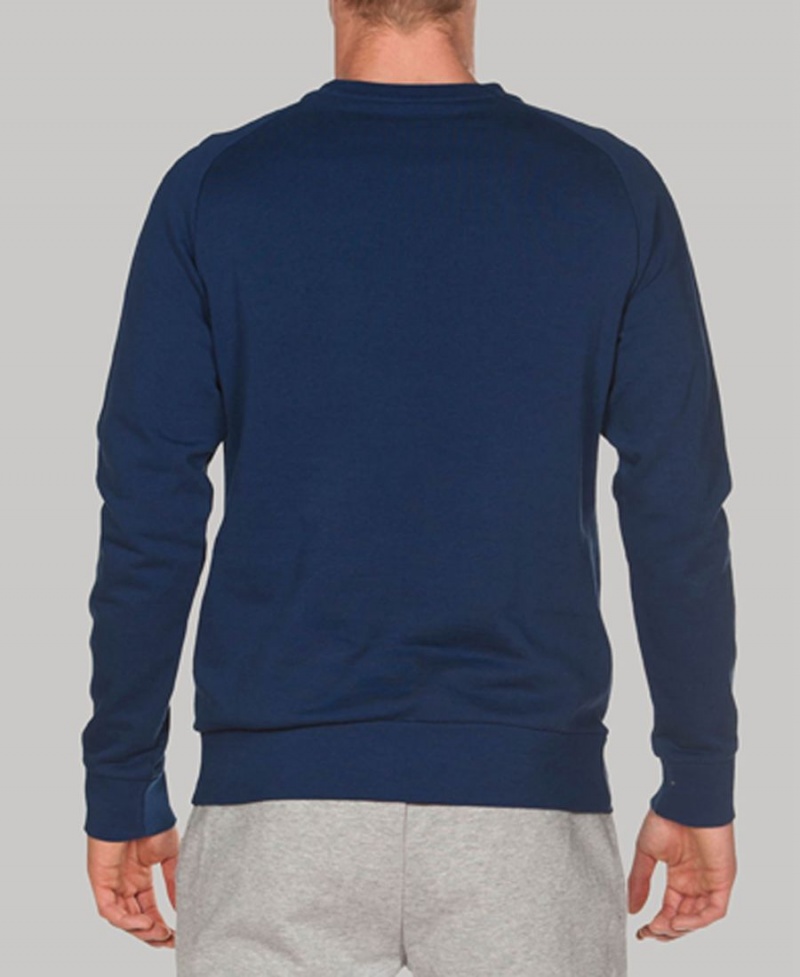 Sweatshirt Arena Essential Crewneck Bleu Marine Homme | MNF-48175749