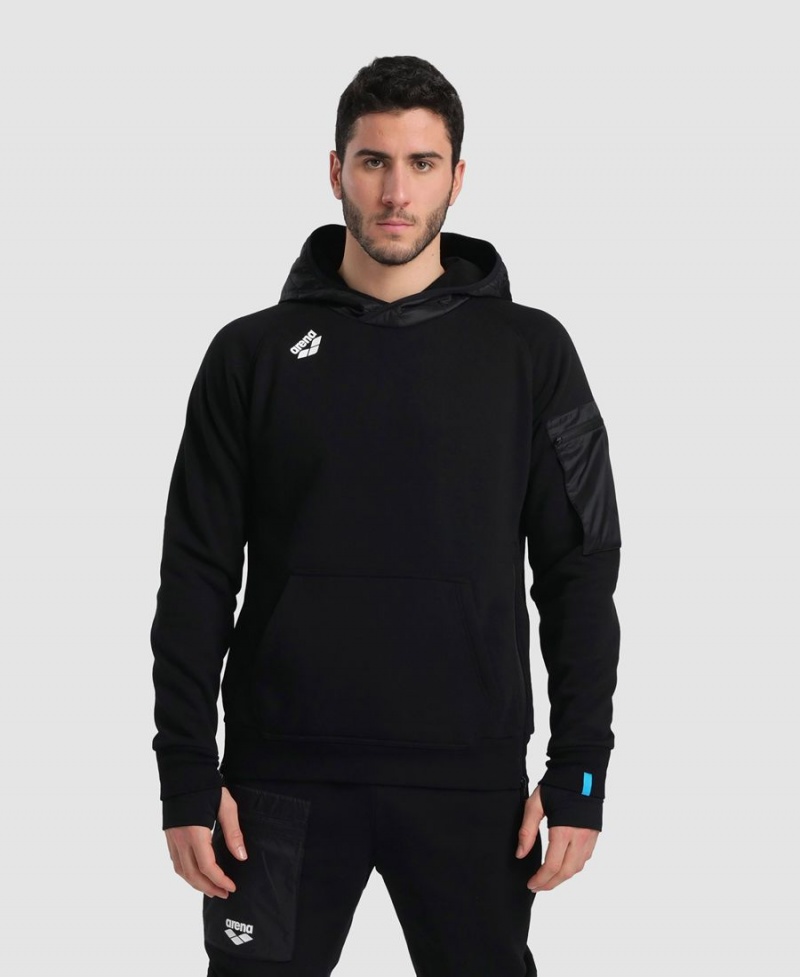 Sweatshirt Arena Encapuchonné Tech Noir Homme | BEN-80824385