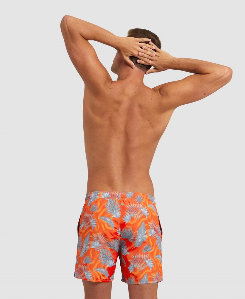 Short Arena Allover Beach Orange Grise Multicolore Homme | WOE-07662816