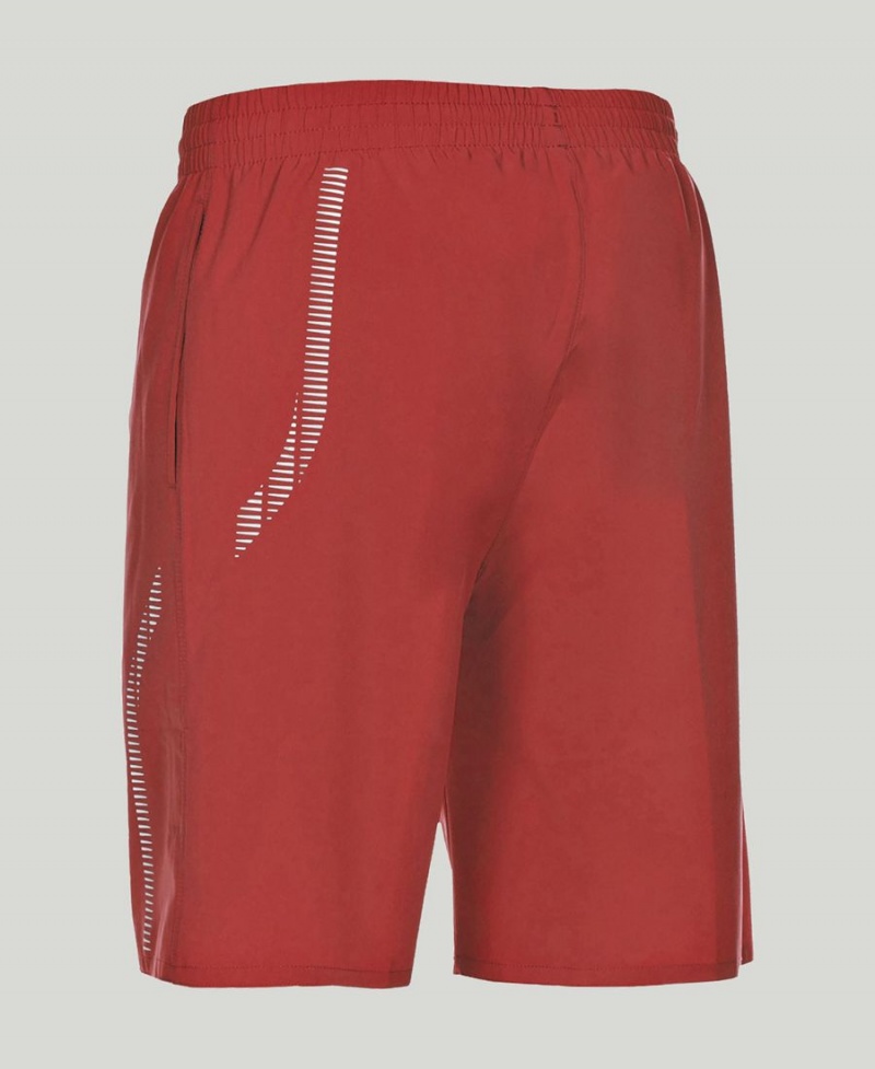 Short Arena Team Line Bermuda Rouge Homme | CAK-51529022