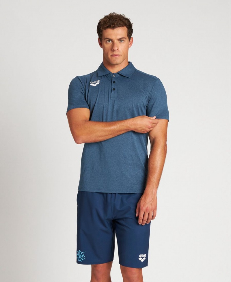 Polo Arena USA Tech Bleu Marine Homme | WGI-99916130