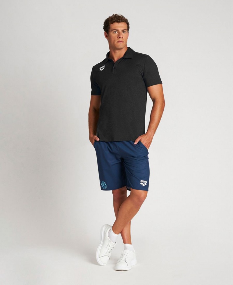 Polo Arena USA Tech Noir Homme | WPJ-46955917