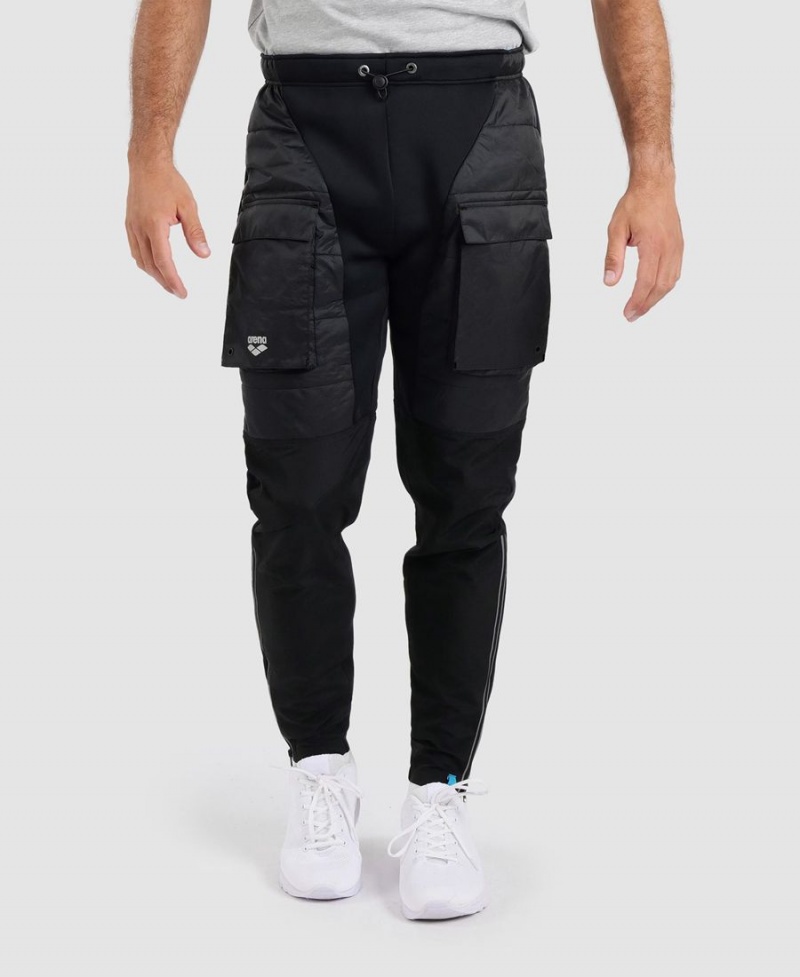 Pantalon Arena Team Half-Matelassé Noir Homme | EXI-40932288