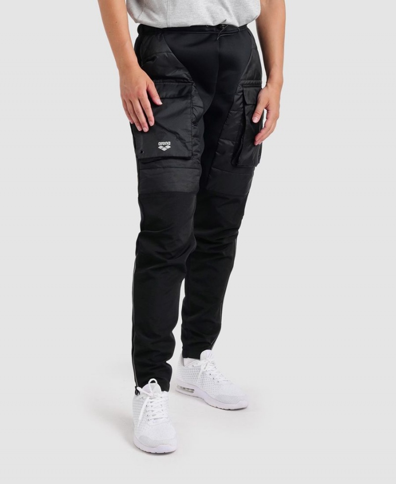 Pantalon Arena Team Half-Matelassé Noir Homme | EXI-40932288