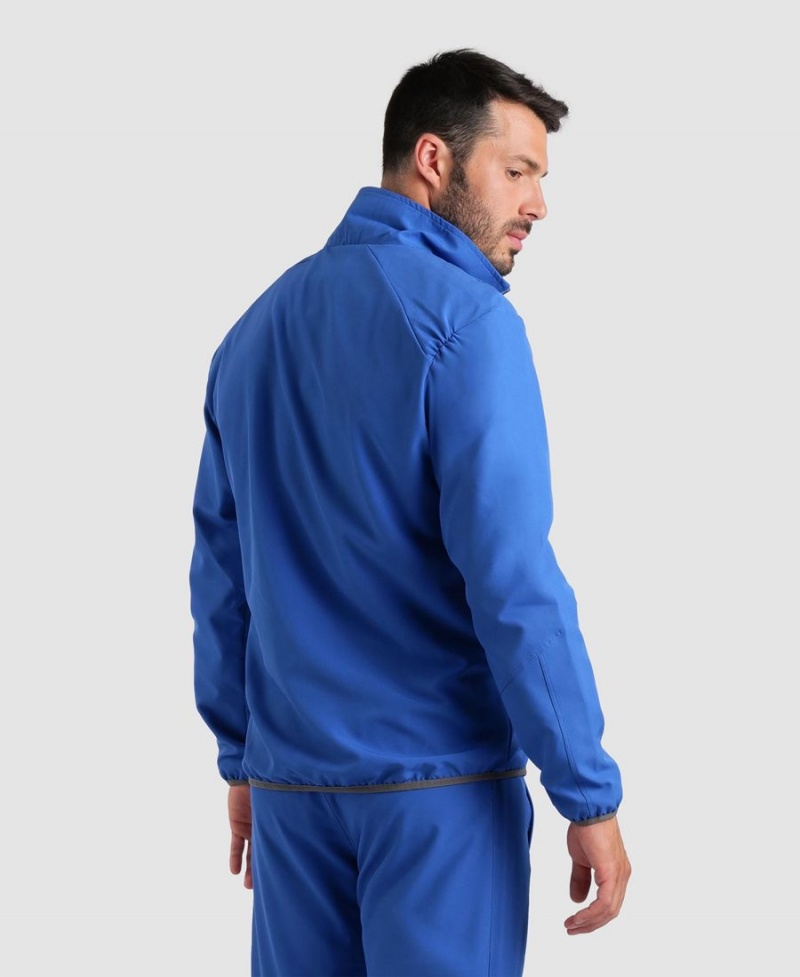 Veste Arena Team Sports Panel Bleu Homme | QMD-98784647