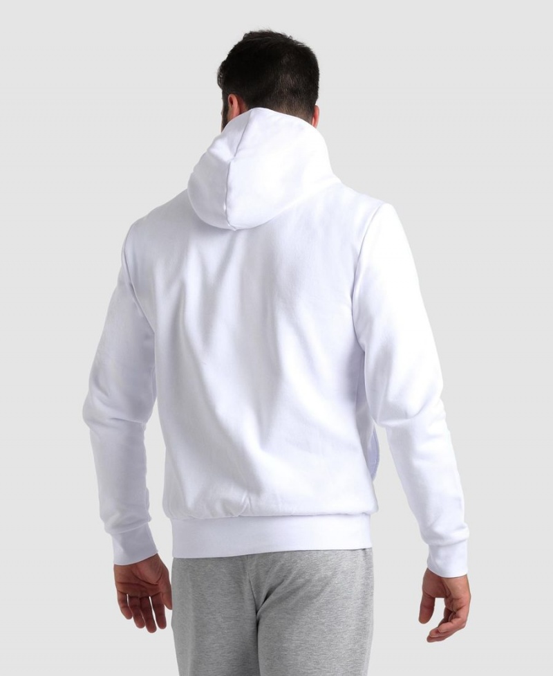 Veste Arena Team Encapuchonné Panel Blanche Homme | DFL-45325814