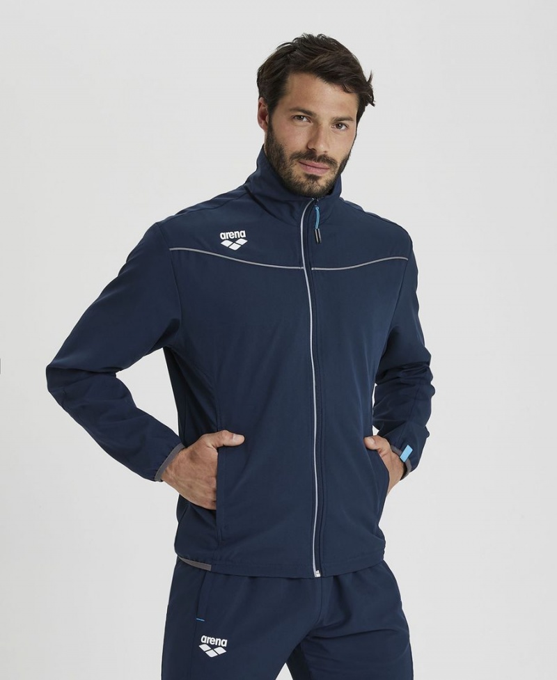 Veste Arena Team Sports Panel Bleu Marine Homme | LFV-15814584