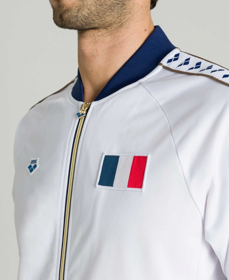 Veste Arena Relax IV Nations Team Blanche Homme | BDR-08212987