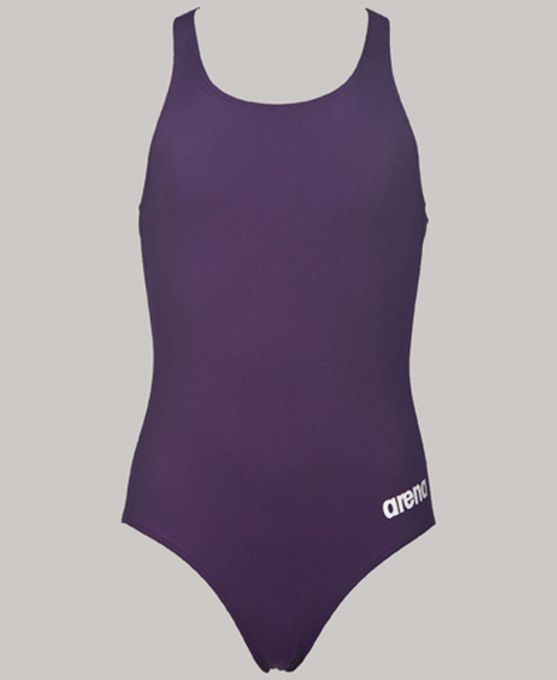 Maillot de Bain Arena Madison Youth Swim Pro Back Violette Fille | ZVV-50939900