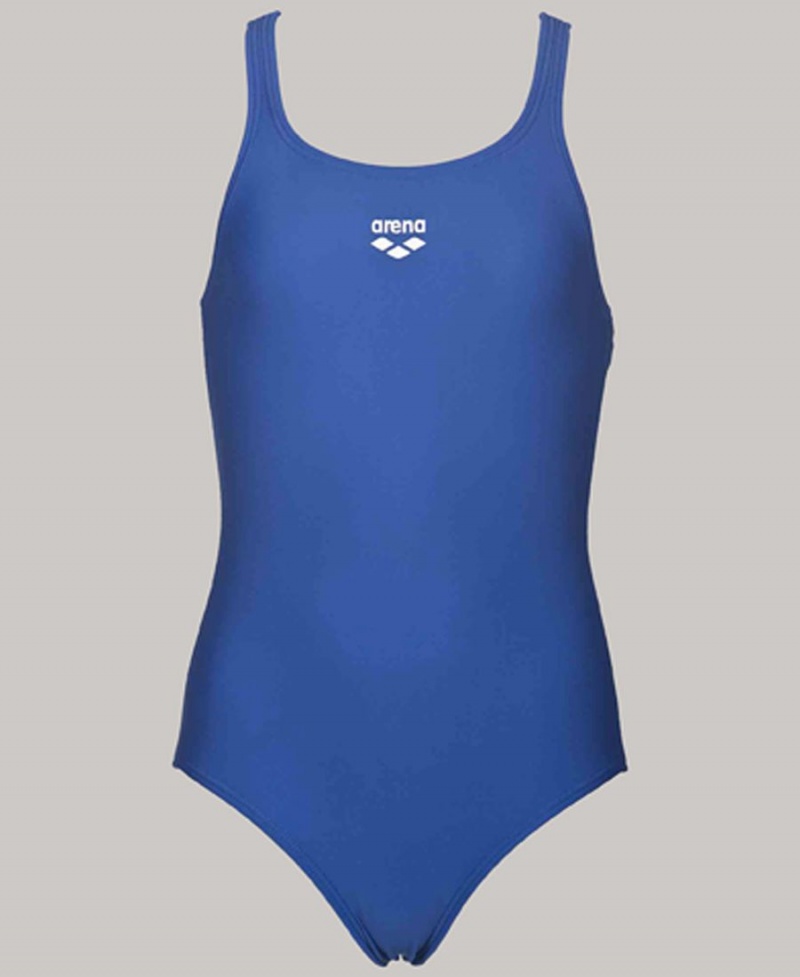 Maillot de Bain Arena LTS Youth Swim-Pro Back Bleu Fille | BCH-34933467